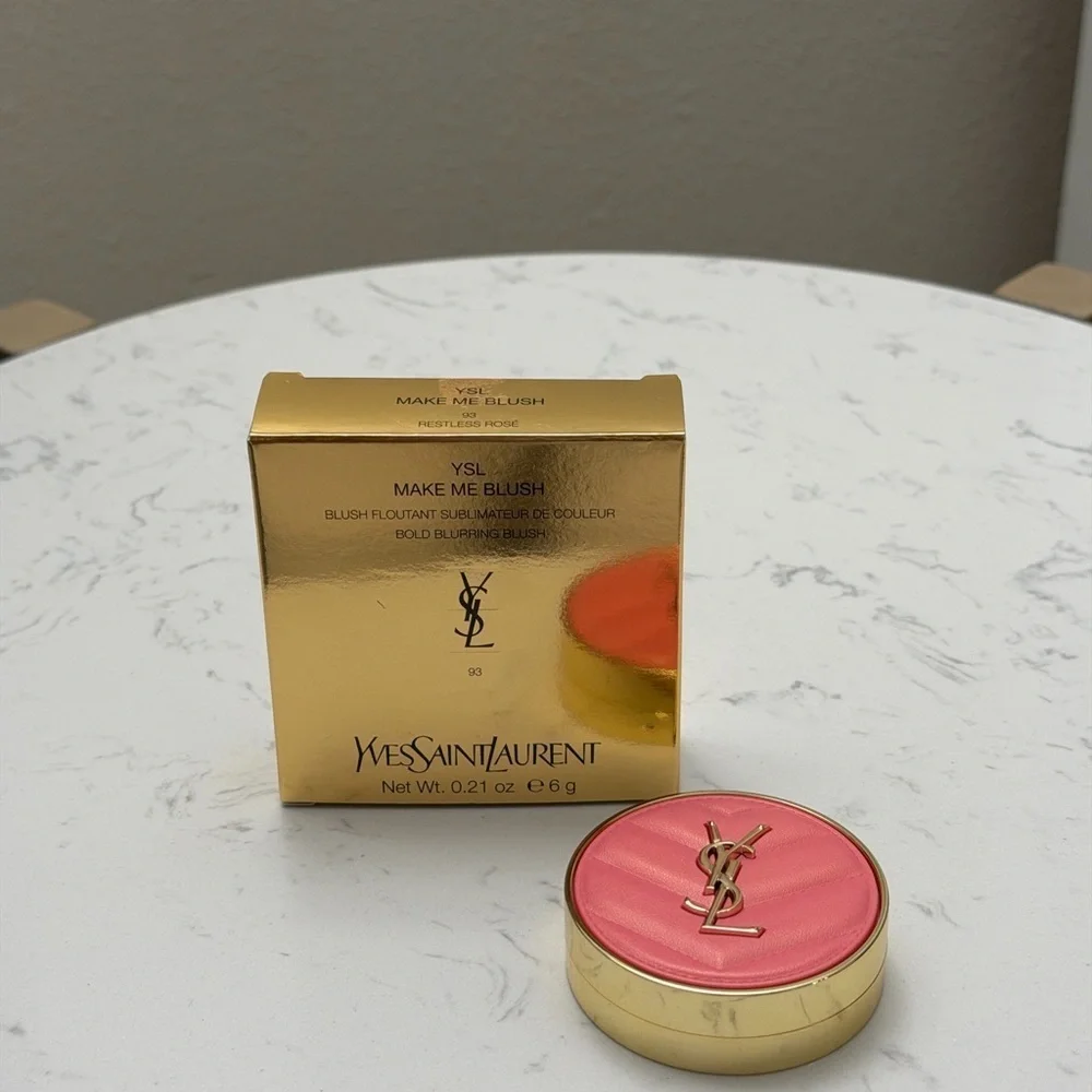 Yves Saint Laurent Make Me Blush 24H Buildable Powder Blush - 93 Restless Rose